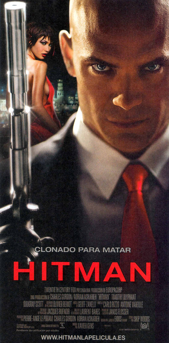 M@g - Cine - Carteles De Películas - HITMAN - 2007